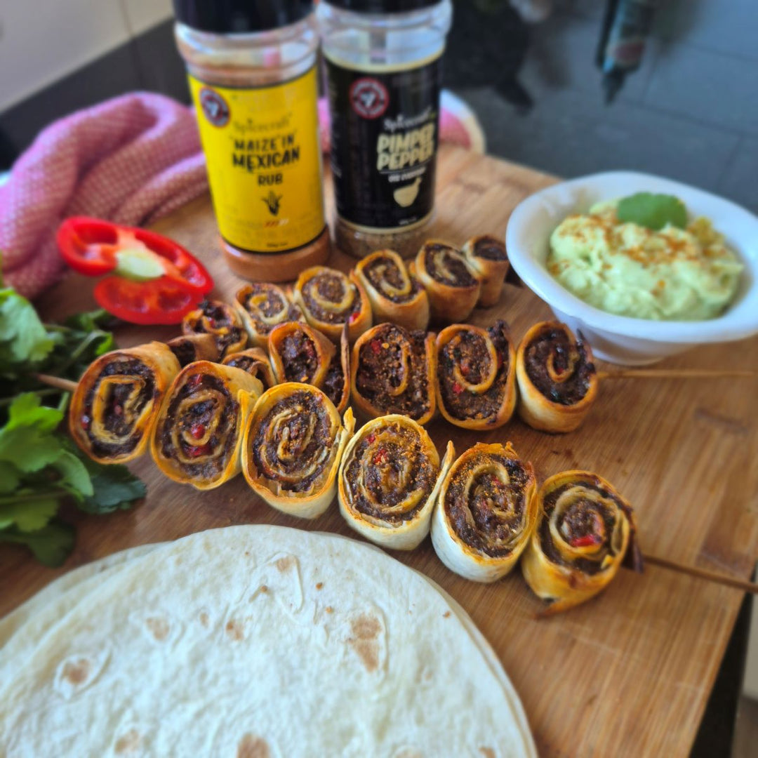 Crispy Mexican Swirls