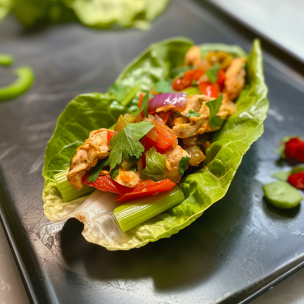 Healthy Lettuce Cups 🥬🥬🥬
