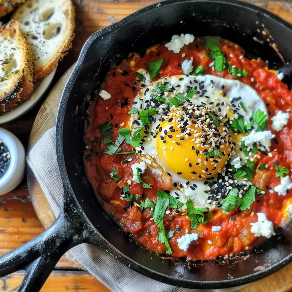Moroccan Baked Eggs