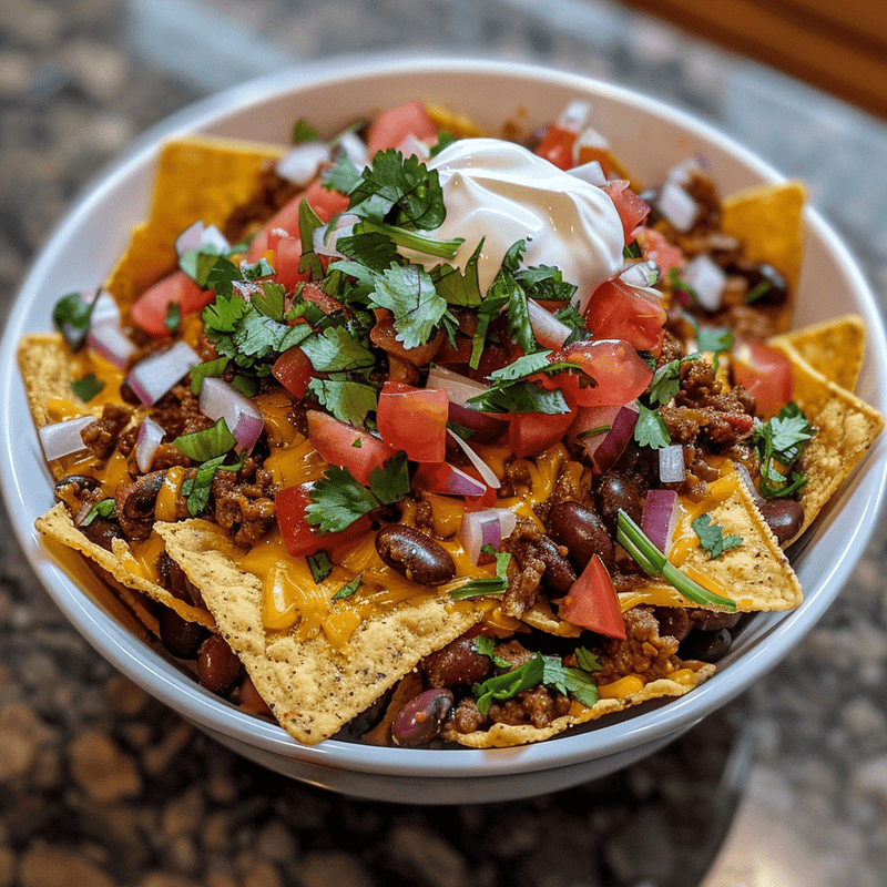Loaded Mexican Nachos