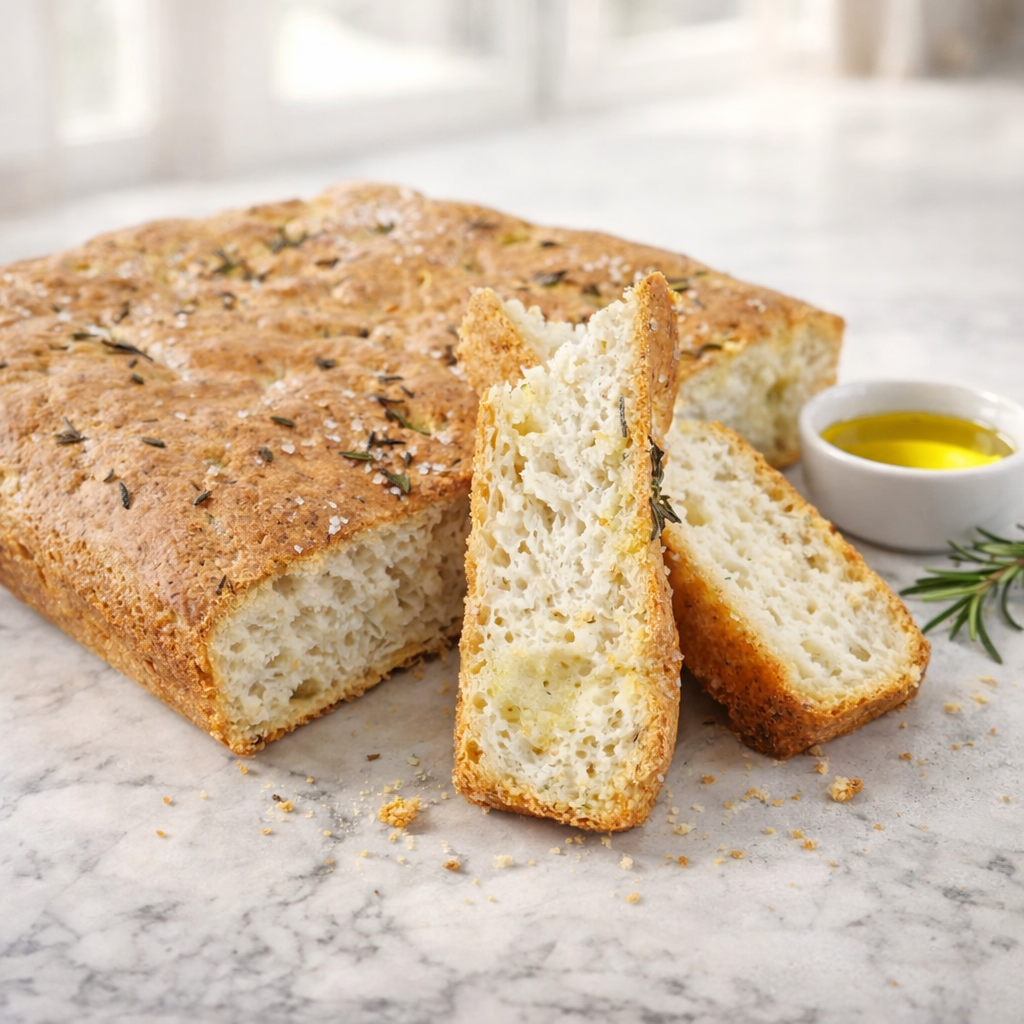 🌿 Rosemary & Olive Oil Focaccia (Using G3 Baker Artisan Blend)
