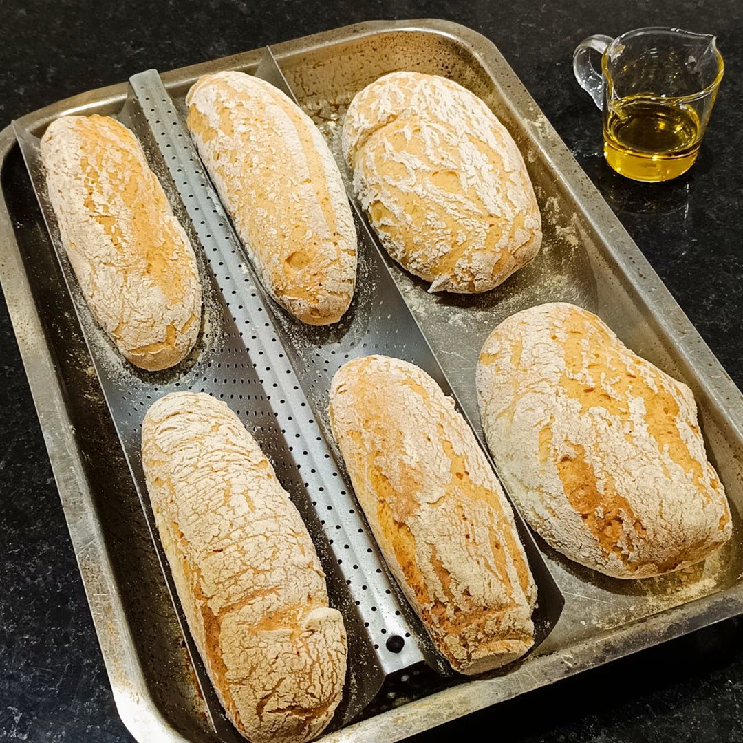 🥖 Long Rolls (Using G3 Baker's Gluten Free Artisan Bread Mix)