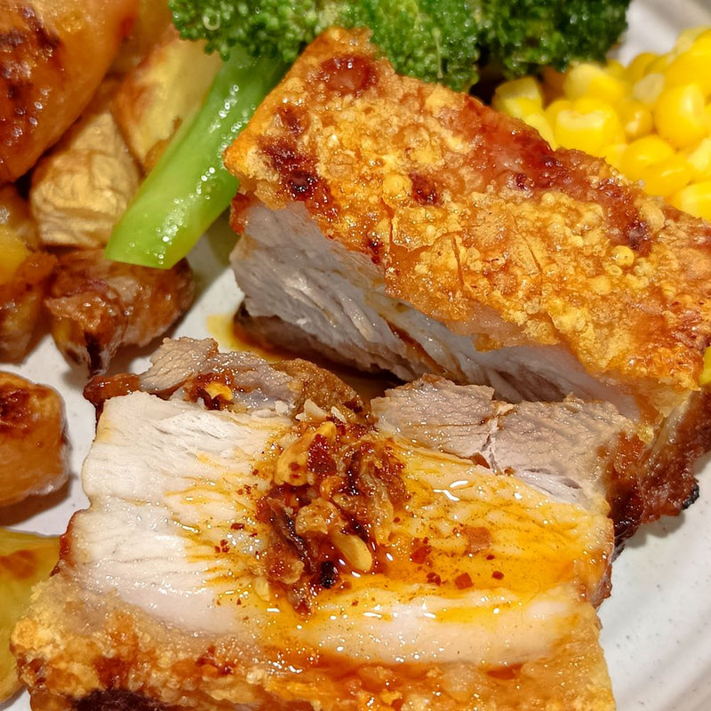 Cracklin' Air Fryer Pork Belly