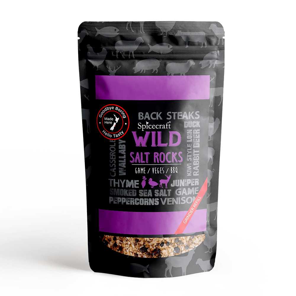 Wild Salt Rocks seasoning for game | Wild Salt grinder | salmon seasoning – Spicecraft