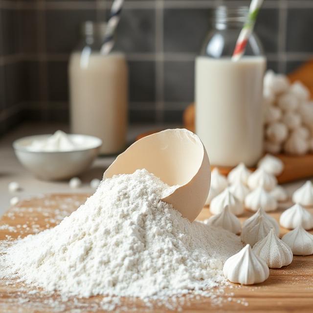 Egg White Powder 300g – 100% Pure, Perfect for Protein Boosts & Baking