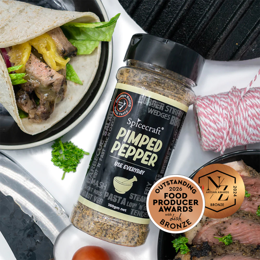Pepper blend | Steak seasoning | Beef rub | SPG + – Spicecraft