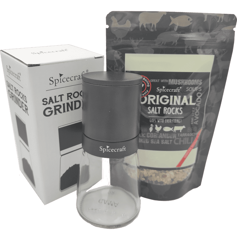 Glass Refillable Grinder With Ceramic Core Spicecraft